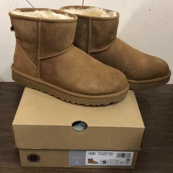 ugg classic mini boots chestnut